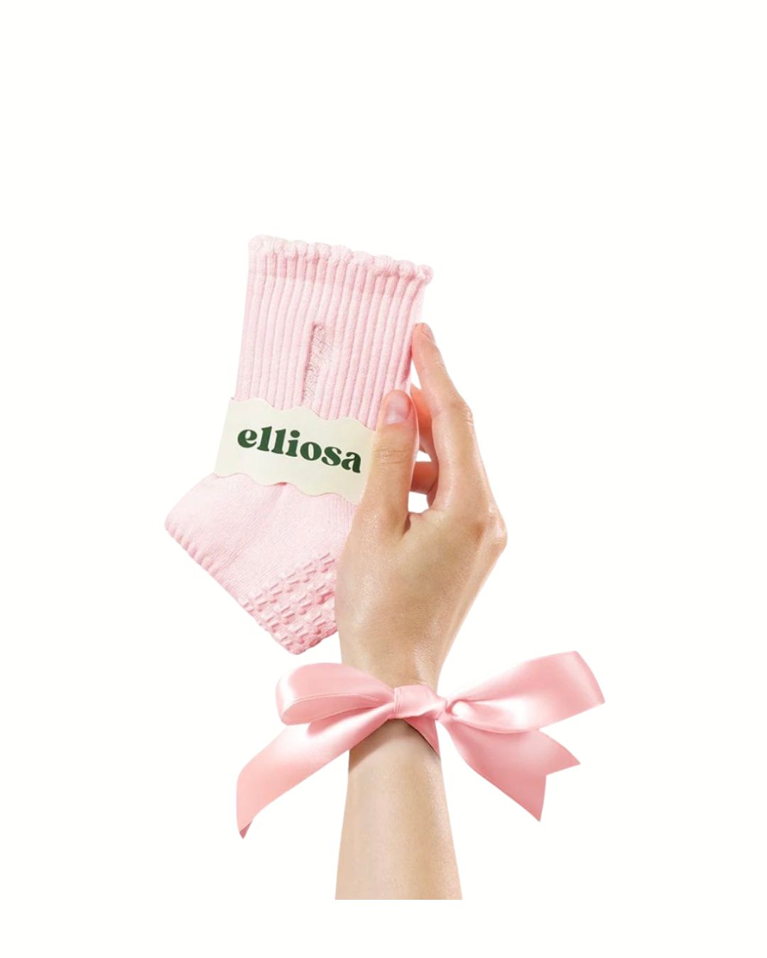 Grip Socks - Soft Pink