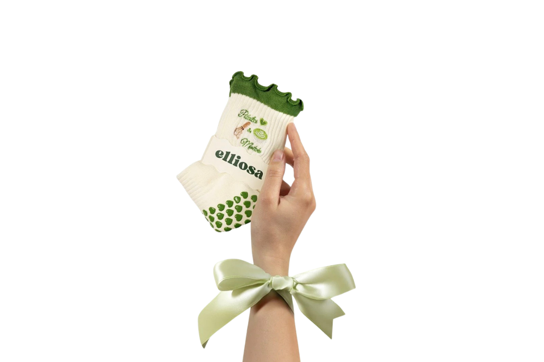 Grip Socks - Matcha & Pilates
