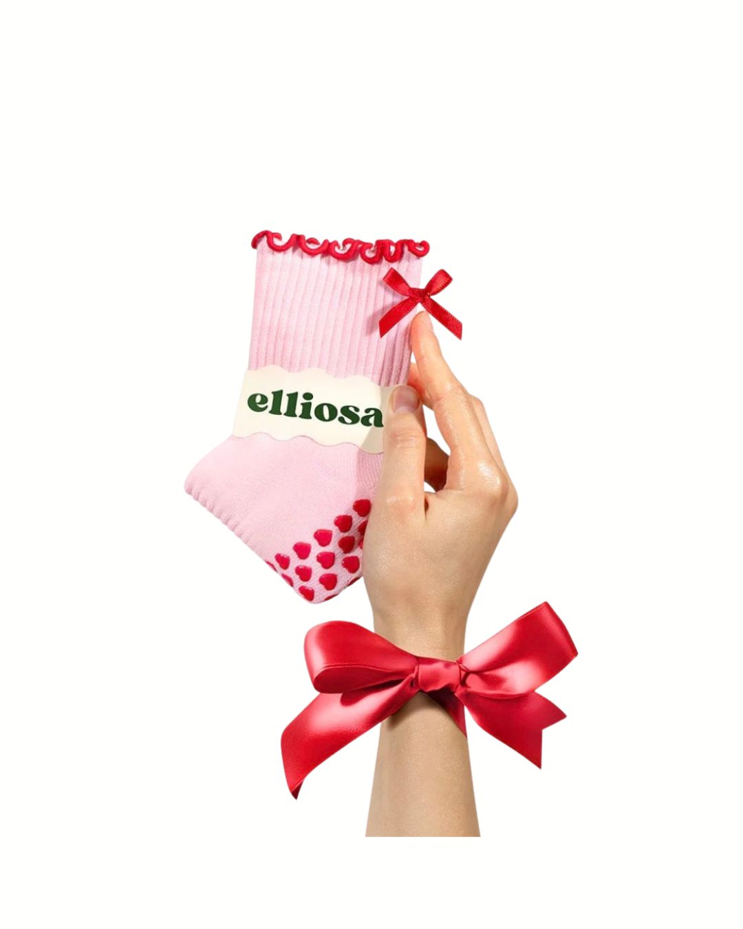 Grip Socks - Cupid's Bow